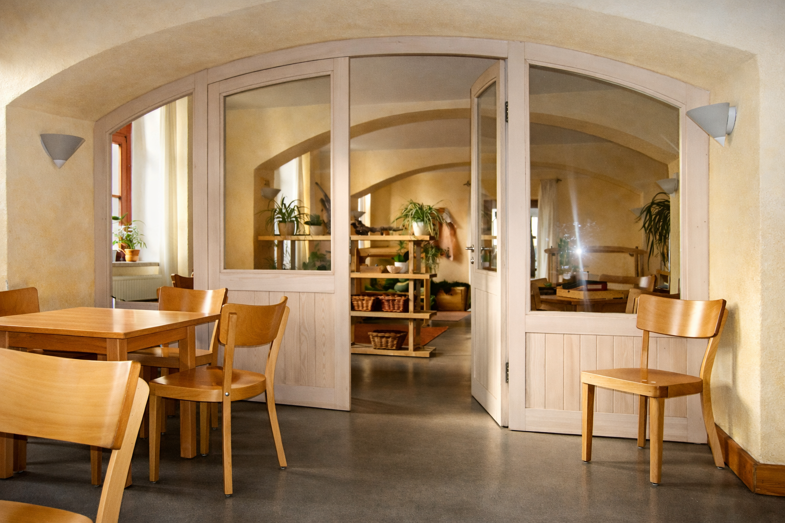 Individueller Innenausbau aus Holz